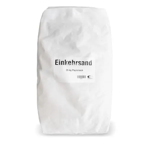 PALIGO Fugensand Quarzsand Sand Einkehrsand Pflasterfugensand Fugenmasse Für Unkrautfreie Fugen Zum Einkehren in Pflaster 0-1mm 25kg Sack / 1 Karton Wolff & Müller