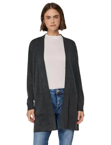 Street One Studio Damen Offener Cardigan - Strickjacke für Damen mit seitlichen Taschen, ideal für einen lässigen Look und hohen Tragekomfort.