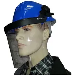 Profi Helm mit Gesichtsschutz – Sicherheitshelm für Forstwirtschaft