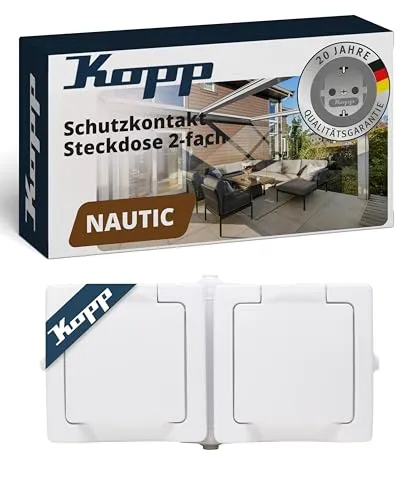 Steckdosen Weiß von Kopp