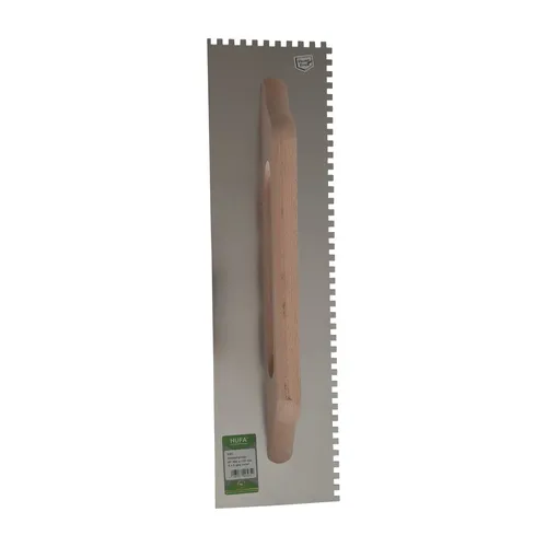 Hufa Schweizer Aufziehplatte Edelstahl mit Holzgriff 480x130mm