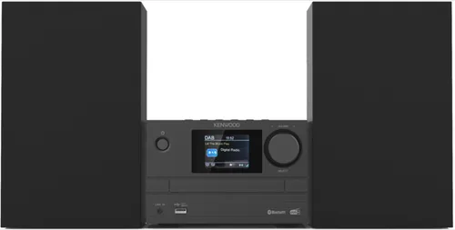 Kenwood M-525DAB - Micro HiFi System, kompakte Bauweise mit DAB+ Empfang und hochwertigem Sound für Musikliebhaber