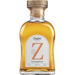 Ziegler Weinbergpfirsich Likör 18% - Fruchtiger Genuss - Likör & Kräuterschnaps, aus erlesenen Weinbergpfirsichen, ideal für besondere Anlässe oder als Geschenk.