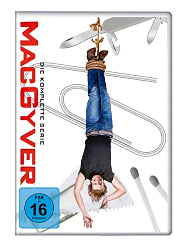 MacGyver: Die komplette Serie - Actionreiche Kultserie, die Kreativität und Einfallsreichtum feiert. Ideal für Fans von spannenden Abenteuern und cleveren Lösungen.