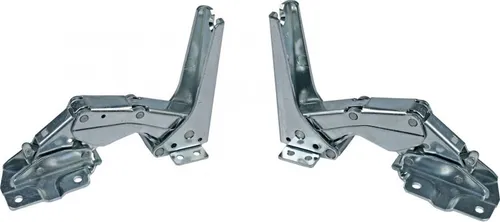 daniplus Set Türscharnier passend für AEG Electrolux Kühlschrank, Gefrierschrank - Nr.: 221120104 + 221120204