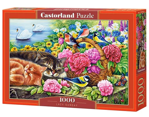 CASTORLAND Fauler Sonntag Puzzle 1000 Teile