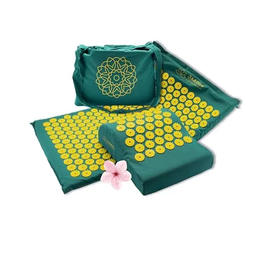 riijk Akupressurmatte mit Kissen und Tasche, grün von riijk