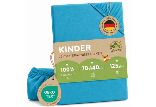 Bettlaken Türkis von Leevitex
