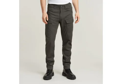 G-STAR Rovic Cargo Herren Cargohose - Herren-Stoffhosen mit schmalem Bein und niedrig geschnittener Leibhöhe. Widerstandsfähiges Webmaterial macht die Hose pflegeleicht und ideal für Freizeitaktivitäten.