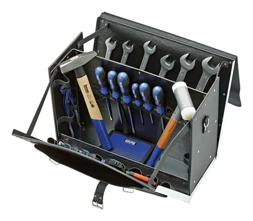 Forum Werkzeug-Tasche Leder 450 x 190 x 340 mm
