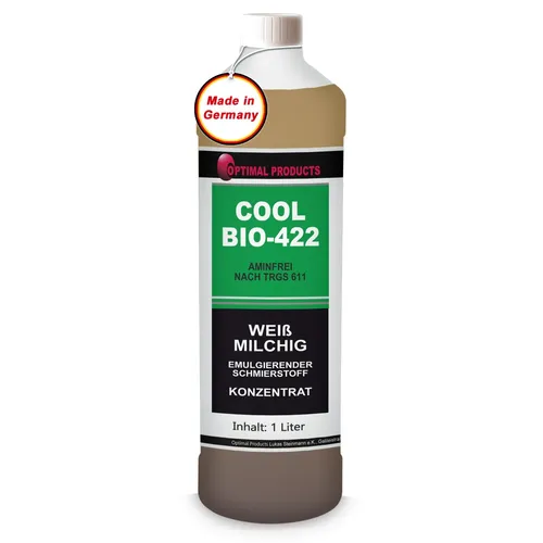 Kühl-Schmierstoff Industriequalität 1 Liter Weiß-Milchig emulgierend