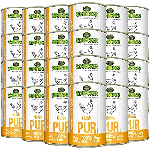 Schecker Nassfutter für den Hund von Schecker