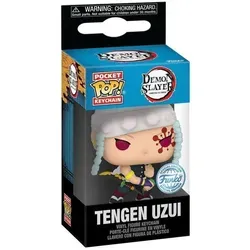 Funko Pocket Pop Demon Slayer: Kimetsu No Yaiba - Tengen Uzui Durchsichtig Durchsichtig One Size - Transparent