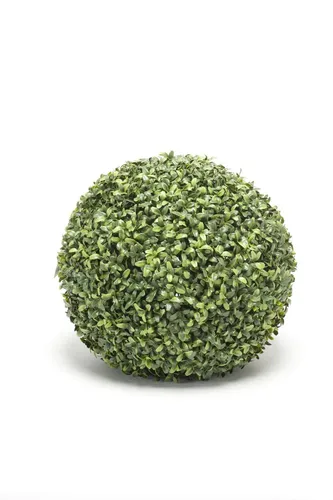artplants Deko Buchsbaumkugel Tom, Ø40cm – Kunstpflanze für stilvolle Dekoration - Elegante Buchsbaumkugel aus hochwertigem Kunststoff, perfekt für die Gestaltung von Innenräumen und Außenbereichen. Pflegeleicht und langlebig – ideal für kreative Dekoideen.