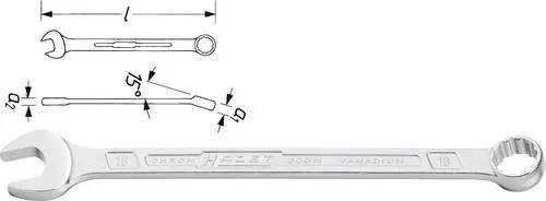HAZET Ring-Maulschlüssel 600N-65 von HAZET