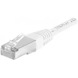 Dexlan Patchkabel Cat. 6A, S/FTP (PiMF), weiß, 15,0 m
