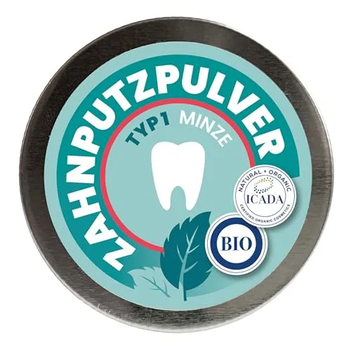 SCHETTLERs Bio-Zahnputzpulver Typ 1 – 30g Schraubdeckeldose von SCHETTLERs