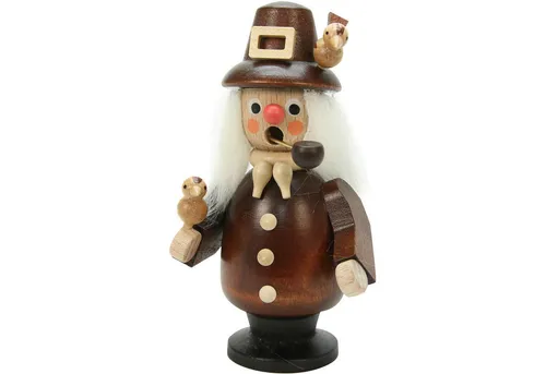 Christian Ulbricht Räuchermännchen Vogelfreund natur (11cm) Räuchermann von Christian Ulbricht