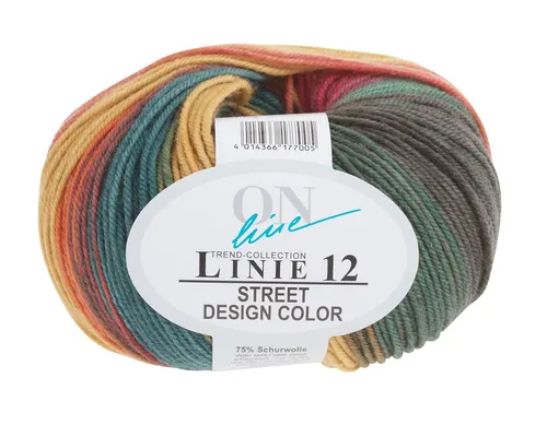 ONline Street Design Color Linie 12 Häkelwolle, 50 g