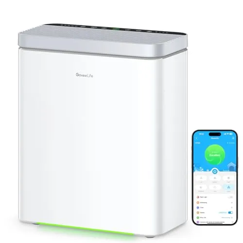 GoveeLife Smart Luftreiniger für große Räume bis 97 m²