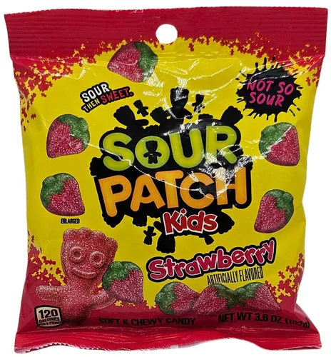 Sour Patch Kids Strawberry 102g