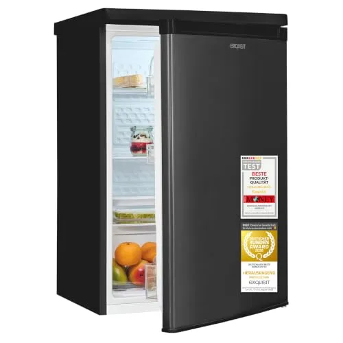 exquisit Vollraumkühlschrank KS516-V-040C, 126 l, 85 cm hoch, 55 cm breit