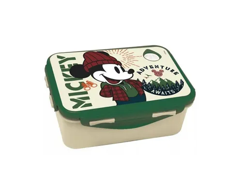 Disney Lunchbox Disney Mickey Hike Sandwichbox, Kunststoff, (1-tlg)