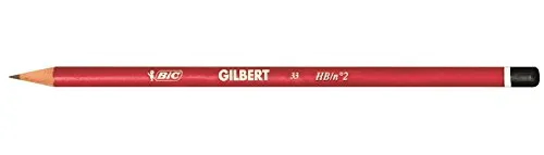 BIC 857600 Gilbert Bleistifte – HB, Box mit 12 Stück