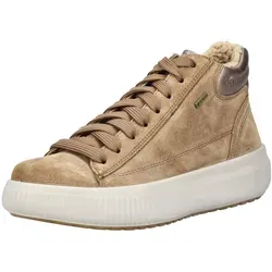 LEGERO Sneaker Veloursleder Damen Gr. 39 - Moderne Veloursleder Sneaker im Mid-Cut-Design mit kuscheligem Warmfutter und herausnehmbarer Innensohle für individuellen Komfort – ideal für Alltag und Freizeit.