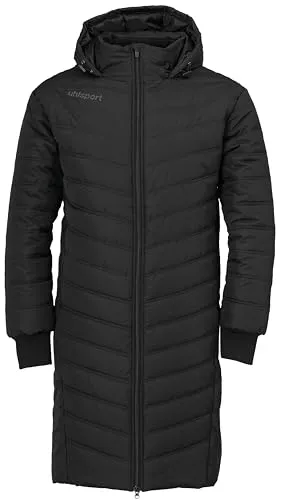 Uhlsport Herren Essential Winter Bench Jacke XXXL - Trainingsbekleidung mit wasserdichter Winterjacke, abnehmbarer Kapuze und praktischen Reißverschlusstaschen für optimalen Schutz und Komfort.