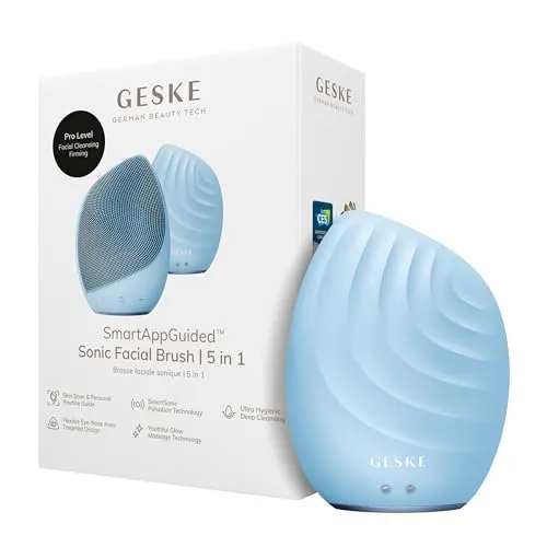 GESKE SmartAppGuided™ Sonic Facial Brush 5 in 1