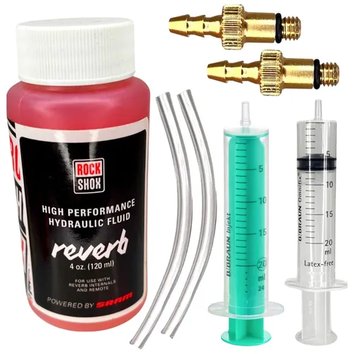 Rock Shox Reverb Öl + Service KIT Entlüftungskit Set Sattelstütze entlüften