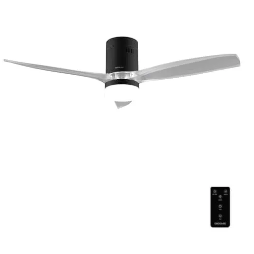 Cecotec Deckenventilator Energysilence Aero 5650 Black & Transparent