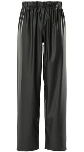 Regenhose L - Wind- und wasserdicht - Hochwertige Regenhose mit verschweißten Nähten, Gummizug in der Taille und Druckknopfregulierung an den Fußgelenken für optimalen Tragekomfort.