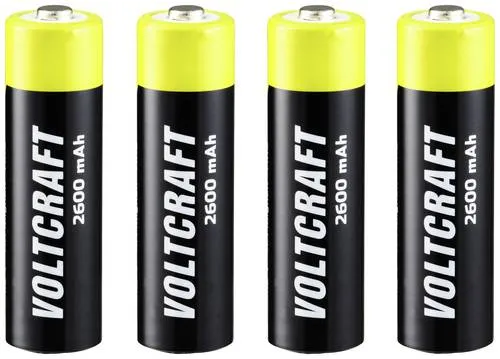 VOLTCRAFT Endurance Mignon (AA)-Akku NiMH 2600 mAh 1.2V 4St.