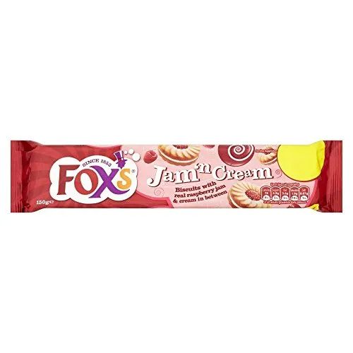 Fox's Marmeladen Creme Ring Sandwich Keks - 150g