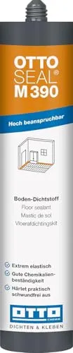 OTTOSEAL M 390 Boden-Dichtstoff C1172 titangrau 310ml – Sehr beanspruchbar & extrem elastisch – Kein Schwund beim Aushärten – Für alle Fugen im Bodenbereich