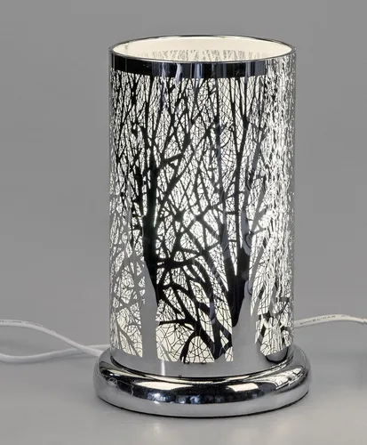 formano Nachttischlampe Touch silberfarben von formano