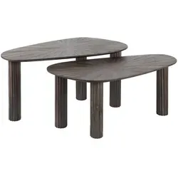 Couchtische aus Teakholz von Feeling4Home