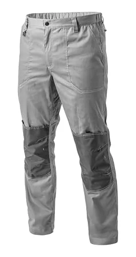Produktbild Högert Technik KALMIT Herren Arbeitshose – Strapazierfähige Bundhose aus 100% Baumwolle | EN ISO 13688 | Oxford Knieverstärkung, Reflexstreifen, 4 Taschen