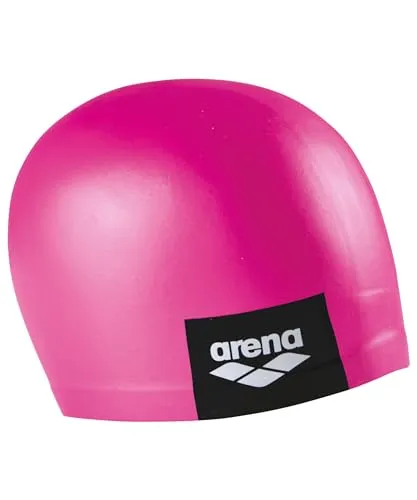 ARENA Unisex Badekappe Mit Logo, Pink, Rose, Einheitsgröße EU