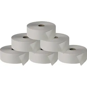 Fripa Toilettenpapier Maxirolle 1433801, 2-lagig, Recycling - Ökologisches Toilettenpapier in Jumborolle, 380 m pro Rolle, ideal für stark frequentierte Bereiche. Hergestellt aus Recyclingpapier für eine umweltfreundliche Nutzung.