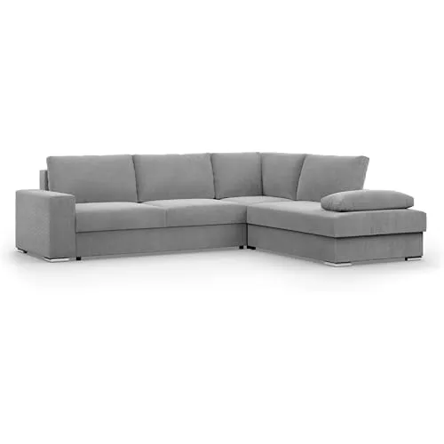 Mebligo Ecksofa mit Schlaffunktion und Bettkasten 287 cm von Mebligo
