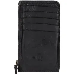 Campomaggi Parigi Kreditkartenetui Leder 8 cm  schwarz von Campomaggi
