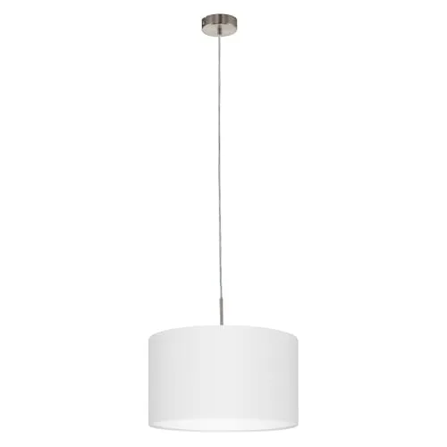 EGLO Hängeleuchte PASTERI - Pendelleuchte mit wechselbarem Leuchtmittel - Stilvolle Pendelleuchte für jeden Raum, E27-Leuchtmittel wechselbar, ideal für individuelles Lichtdesign.