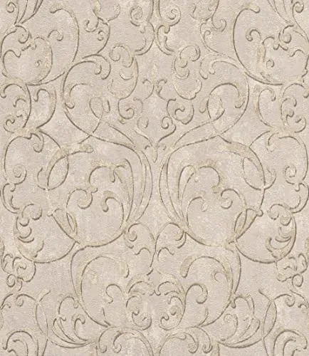 Rasch Tapeten Vliestapete Classic-Chic Beige von Rasch