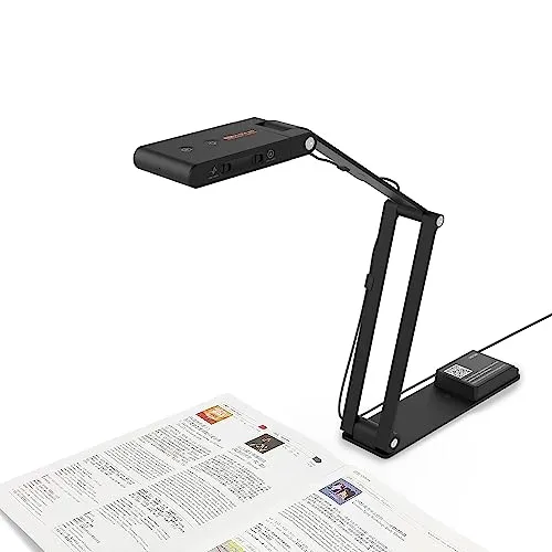 VIISAN VS13AI 4K Dokumentenkamera mit AI-Rauschunterdrückung - Hochauflösende 4K Dokumentenkamera mit 13MP Sensor und AI-Rauschunterdrückung für klare Kommunikation. Ideal für Schulen und Büros, kompatibel mit gängigen Videokonferenz-Tools.
