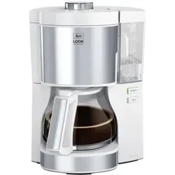 Melitta Look Perfection 1025-05 - Filterkaffeemaschine mit Glaskanne, 10 Tassen, patentierter AromaSelector für individuellen Kaffeegenuss