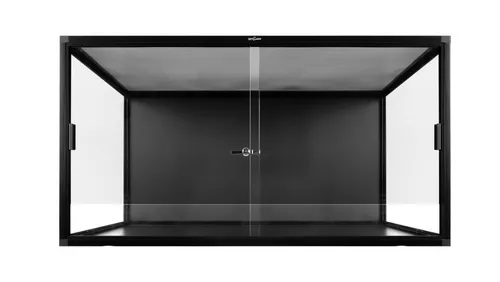 ReptiZoo Terrarium ReptiZoo PC + PVC Terrarium mit Glasschiebescheiben 122x61x61 cm (RKA0