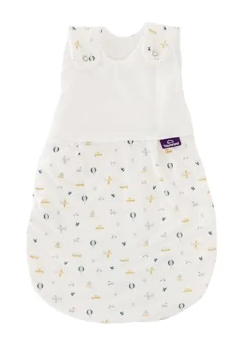 Träumeland Schlafsack LIEBMICH I Ganzjahres-Schlafsack für Babys - Atmungsaktiver Babyschlafsack mit regulierbarer Belüftung für ein ideales Schlafklima. Waschbar und mitwachsend dank Druckknöpfen. Perfekt für Sommer und Winter, für einen komfortablen Schlaf von Anfang an.